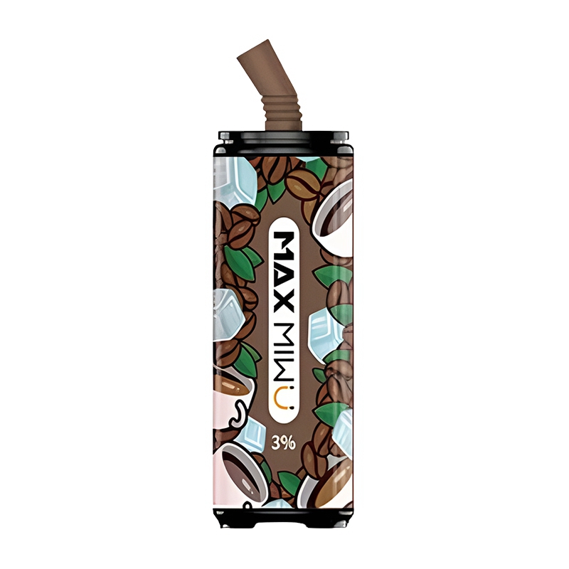 Max Miwu Coke Tin Disposable E Cigs 3600 Puff Raw Coconut Latte